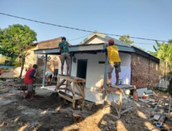 Lapas Kelas I Madiun Mulai Bergotong Royong Laksanakan Bedah Rumah untuk Masyarakat Sekitar
