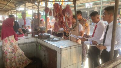 Siswa Latja Akpol 2026 Bersama Satreskrim Polres Kediri Kota Lakukan Pengecekan Bapokting dan SPPG