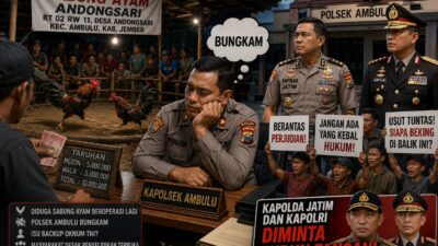 Sabung Ayam Andongsari Diduga Beroperasi Kembali, Publik Pertanyakan Ketegasan Aparat