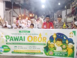 Didukung TNI-Polri, Karang Taruna RT 10 RW 06 Sukses Gelar Pawai Obor 1 Muharram 1448 H, Warga Antusias Padati Asemrowo