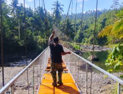 Dandim 1617/Jembrana Pimpin Langsung Percepatan Pembangunan Jembatan Nusamara