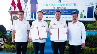 Targetkan 272.573 , Kemenimipas – Kemenkes Warga Binaan Jalani CKG dan Skrining TBC