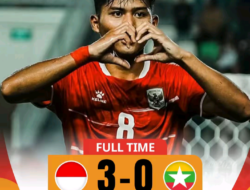 Timnas Indonesia U-19 Bungkam Myanmar 3-0, Dimas Wicaksono Cetak Dua Gol