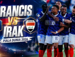 Prancis Pastikan Tiket Fase Gugur, Irak Kian Sulit Menjaga Asa