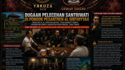 Dugaan Kekerasan Seksual di Ponpes Al Qibthiyyah Banyuwangi Jadi Sorotan, Gus Thuba Desak Penanganan Profesional