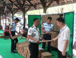 Lapas Kelas I Madiun Tekuni Kegiatan Kemandirian Berupa Keterampilan Anyaman, Asah Kreativitas dan Bekal Kemandirian Warga Binaan