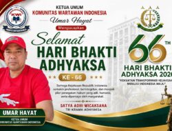 Ketua Umum KWI Umar Hayat Ucapkan Selamat Hari Bhakti Adhyaksa ke-66