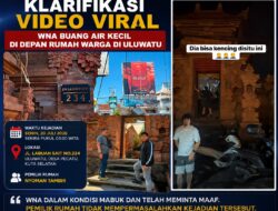 Polresta Denpasar Luruskan Video Viral WNA Buang Air Kecil di Uluwatu, Bukan di Depan Pura