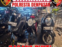 Teror Curanmor di Tiga TKP Berakhir, Pelaku Diringkus Unit Jatanras Polresta Denpasar 