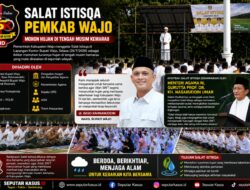 Salat Istisqa Jadi Ikhtiar Bersama, Pemkab Wajo Mohon Hujan di Tengah Ancaman Kemarau
