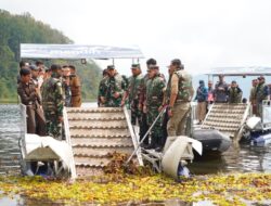 Pemulihan Danau Buyan Jadi Bukti Nyata Kemanunggalan TNI dan Rakyat Menjaga Alam Bali