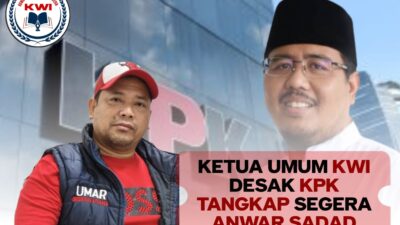 Komunitas Wartawan Indonesia (KWI) Apresiasi Langkah KPK Tangkap KH Mah’rus, Desak Penjemputan Paksa Anwar Sadad dalam Kasus Korupsi Dana Hibah Jatim
