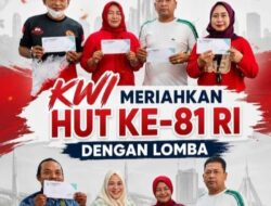Semarak HUT RI ke-81, 12 Media Gelar Lomba Domino dan Masukkan Paku ke Botol Antarjurnalis