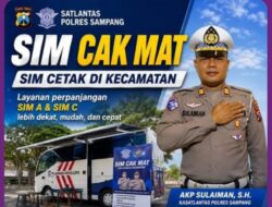 SIM Cak Mat Jemput Bola ke Omben, Warga Tak Perlu Jauh ke Pusat Kota