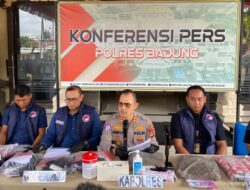 Polres Badung Perangi Narkoba, 17 Kasus Terungkap dan 22 Tersangka Diciduk 