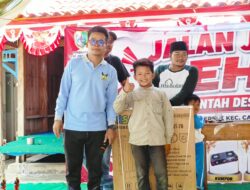 Semarak Puncak HUT RI ke-81 Pemdes Anggersek Camplong Sampang Gelar Jalan Jalan Sehat