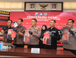 Operasi Tumpas Narkoba Semeru 2026, Polresta Tuban Ungkap Empat Kasus dan Sita 53,649 Gram Sabu