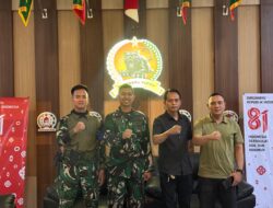 Yonif 509 dan Insan Pers Perkuat Sinergi, Jaga Kondusivitas Jember