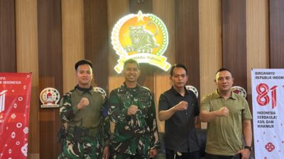 Yonif 509 dan Insan Pers Perkuat Sinergi, Jaga Kondusivitas Jember