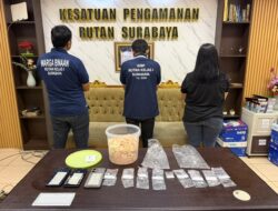 Rutan Kelas I Surabaya Gagalkan Penyelundupan 9 Pocket Diduga Sabu, Disembunyikan dalam Kerupuk