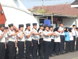 Perkuat Disiplin dan Kesiapan Bertugas, Lapas Kelas I Madiun Gelar Apel Pagi