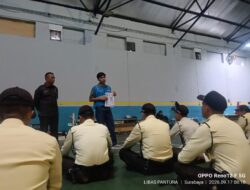 Jaga Kebugaran dan Kesiapsiagaan, Satpam Haleyora Powerindo–PLN UIP JBTB Ikuti Latihan PBB