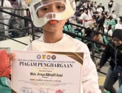 Tampil Gemilang, Moh Arsya AlKhalifi Azmi Sabet Juara I Kumite 30 Kg Putra di Airlangga Karate Cup II 2026