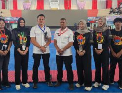 Tim Taekwondo Marinir Tampil Perkasa, Sabet Juara Umum Kejurnas Piala Panglima TNI