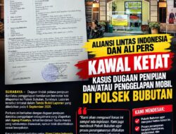 Aliansi Lintas Indonesia dan Ali Pers Kawal Kasus Dugaan Penipuan dan/atau Penggelapan Mobil di Polsek Bubutan