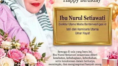 Momentum Penuh Berkah, Media Seputarkasus.id Berikan Ucapan Selamat Ulang Tahun Kepada Ibu Nurul Setiawati