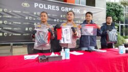 Kurang dari 24 Jam, Polres Gresik Ringkus Dua Residivis Curanmor dan Dalami Enam TKP